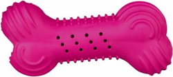 Fotoja e Lodër kockë gome për qen Trixie Rustling Bone, 11cm