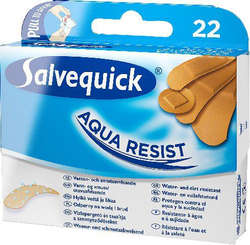Fotoja e Set fasha vetë-ngjitëse për plagë Salvequick Aqua Resist, 22 copë