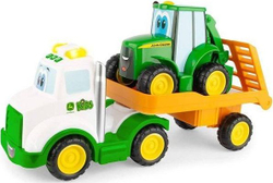 Fotoja e Lodër për fëmijë kamion rimorkimi Tomy John Deere