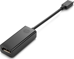 Fotoja e Adapter USB-C në DisplayPort HP, i zi