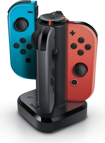 Fotoja e Stacion karikimi për kontrollerët Nintento Joy-Con (BNK-9019), i zi