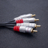 Fotoja e Kabllo Qoltec RCA (Cinch) x2 - kabllo RCA (Cinch) x2 0,5 m, e zezë, Picture 2