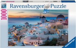 Fotoja e Lodër puzzle Ravensburger Santorini 196111, 1000 elemente