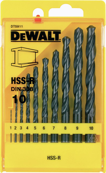Fotoja e Set shpimi metalik Dewalt HSS (DT5911-QZ)
