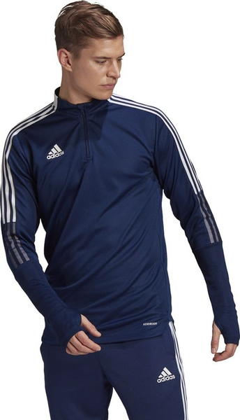 Fotoja e Bluzë sportive Adidas Tiro 21, S, e kaltër e errët