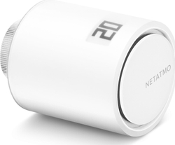 Fotoja e Valvulë rrezatimi inteligjente Netatmo, shtesë, e bardhë