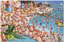 Fotoja e Puzzle Piatnik Ruyer Beach, 1000 pjesë