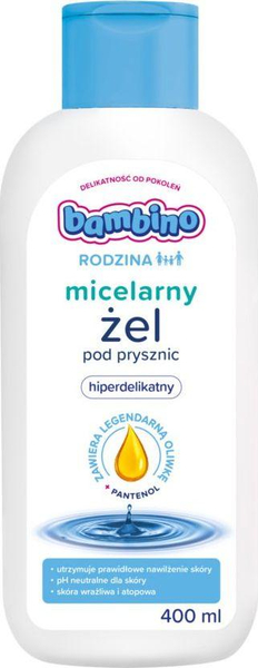 Fotoja e Xhel dushi Bambino Family Micellar, 400 ml, hiper-delikat