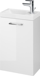 Fotoja e Set lavaman dhe dollap Lara Como 39.2 cm (S801-187), i bardhë