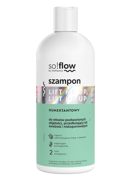 Fotoja e Shampo për volum të flokëve So!Flow Mint & Aloe, 300ml