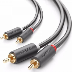 Fotoja e Kabllo audio Ugreen RCA (Cinch) x2 në RCA (Cinch) x2, 3m, e zezë