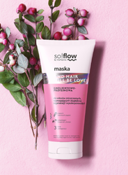 Fotoja e Maskë për flokë të dëmtuar So!Flow Pink Berries, 200ml