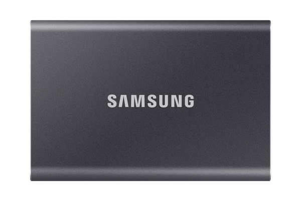 Fotoja e Disk SSD Samsung T7, 2TB, USB 3.2 Gen2, i hirtë (MU-PC2T0T/WW)