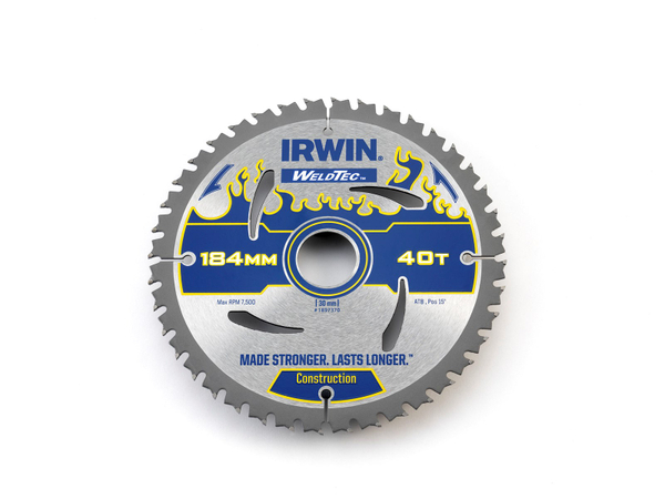 Fotoja e Sharrë rrethore Irwin WeldTec, 184x30x2.4mm