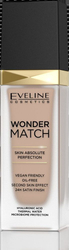 Fotoja e Pudër e lëngshme Eveline Wonder Match, nr. 15 Natural, 30 ml