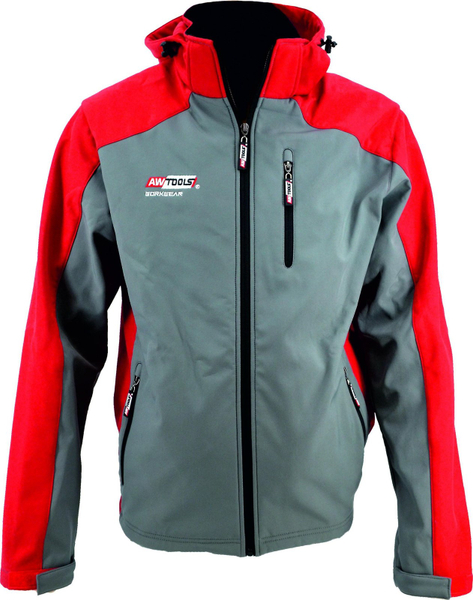 Fotoja e Xhaketë AWTOOLS SOFTSHELL AW02705, XXXL, e hirtë