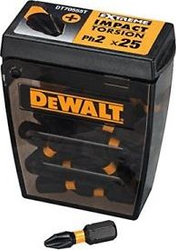 Fotoja e Set i majeve për vegla pune Dewalt DT70555T-QZ, PH2 x 25mm, 1/4", 25 copë