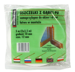 Fotoja e Rondelë sfungjeri STOMIL 10 x 10 mm, 5 m, 1 copë