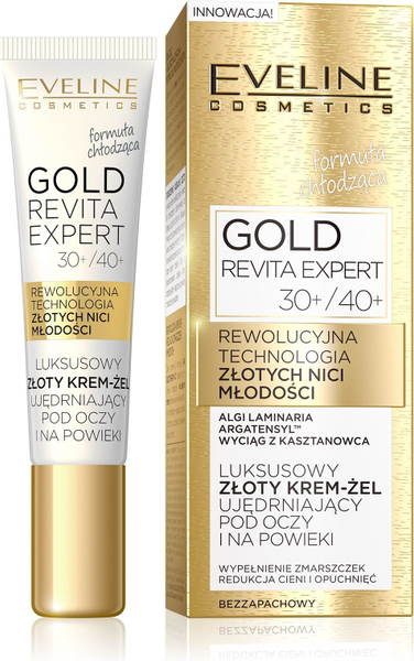 Fotoja e Krem rigjenerues për sy Eveline Gold Revita Expert, 15ml