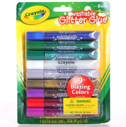 Fotoja e Ngjitës me shkëlqim Crayola, 9 ngjyra