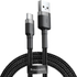 Fotoja e Kabllo Baseus USB-A në USB-C, 3 m, e zezë/ e hirtë (6953156296343), Picture 1