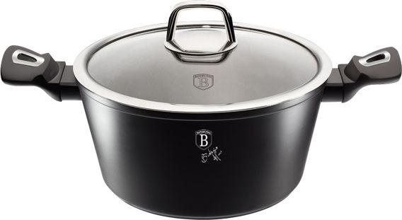 Fotoja e Tenxhere Berlinger Haus, 2.5 l, 20 cm, e zezë/argjendtë