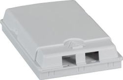 Fotoja e Prizë EFB FTTH për 2x SC Simplex/LC Duplex IP20, e bardhë