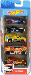 Fotoja e Makina Hot Wheels Glow, 5 copë, shumëngjyrëshe