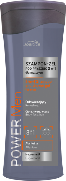 Fotoja e Shampon për meshkuj Joanna Power Gel 3in1, 100 ml