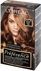 Fotoja e Ngjyrë për flokë L'Oreal Paris Recital Preference A3, Light Amber, 60 ml