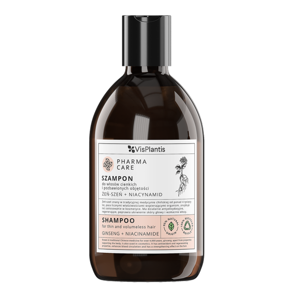 Fotoja e Shampo për flokë Vis Plantis Ginseng + Niacinamide, 500ml