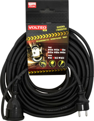 Fotoja e Kabllo zgjatëse Volteo HEAVY DUTY, 20m, e zezë