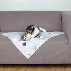 Fotoja e Batanije për mace Trixie Mimi, 70x50cm, e hirtë