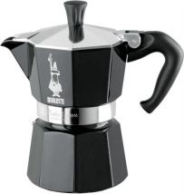 Fotoja e Makinë kafeje Bialetti Moka, 3 flixhanë, e zezë