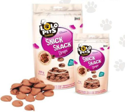 Fotoja e Ushqim për qen Lolo Pets Classic Chocolate Drops me vitamina, 75 g