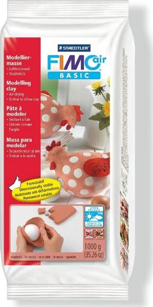 Fotoja e Argjilë vetëforcuese Fimo Glinka Air Basic Terra, 250g