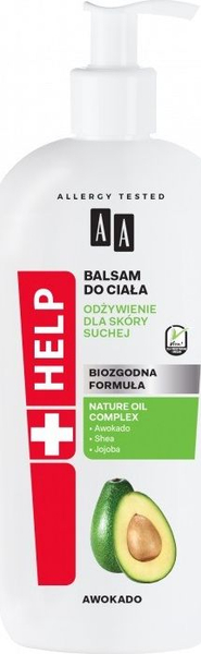 Fotoja e Balsam trupi me avokado AA HELP, 400ml