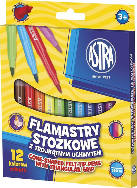 Fotoja e Stilolapsa Astra, 12 ngjyra konike (202177)