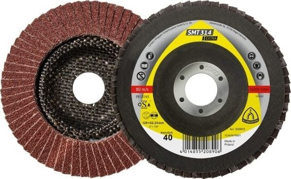 Fotoja e Disk për mprehje Klingspor SMT314 322819, 125mm