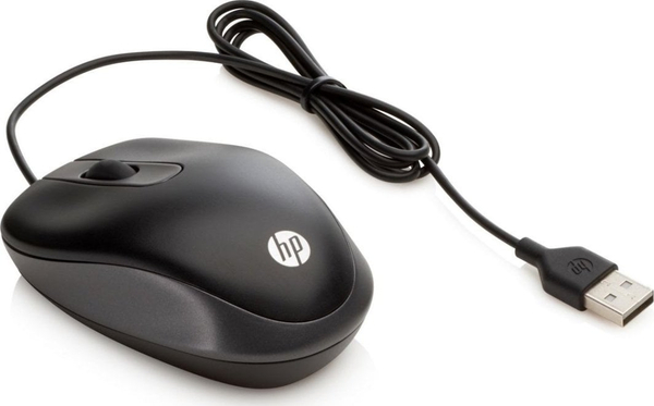 Fotoja e Maus HP USB, i zi