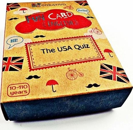 Fotoja e Karta Kuiz Creativo Fun The USA Quiz