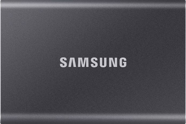 Fotoja e Disk SSD Samsung T7, 2TB, USB 3.2 Gen2, Gray (MU-PC2T0T/WW)