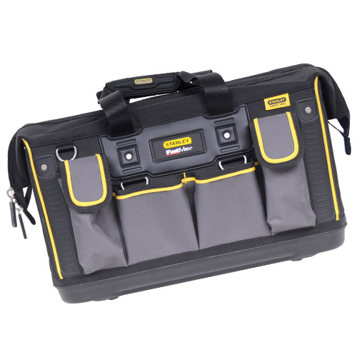 Fotoja e Çantë veglash Stanley FatMax 18″, 500 × 290 × 300 mm, polipropilen/poliester, e verdhë / e zezë