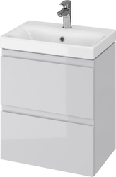 Fotoja e Set lavaman me kabinet Cersanit Moduo S801-228, 50cm, i hirtë