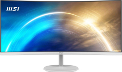 Fotoja e Monitor MSI PRO MP341CQW, 34", 3440 x 1440 (UWQHD), 100Hz, i bardhë