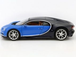 Fotoja e Automjet lodër për fëmijë Bburago Bugatti Chiron 1:18, i kaltër