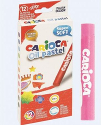 Fotoja e Pastel vaji Carioca 12 ngjyra