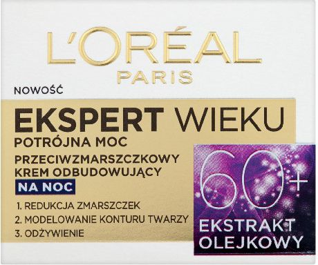 Fotoja e Krem nate për fytyrë L'Oreal Paris Age Expert 60+ Regenerating, 50ml