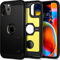 Fotoja e Mbrojtëse Spigen Tough Armor për iPhone 12/12 Pro, e zezë