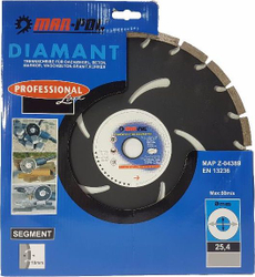 Fotoja e Disk prerës diamanti Mar-Pol, 350x25,4x10 mm